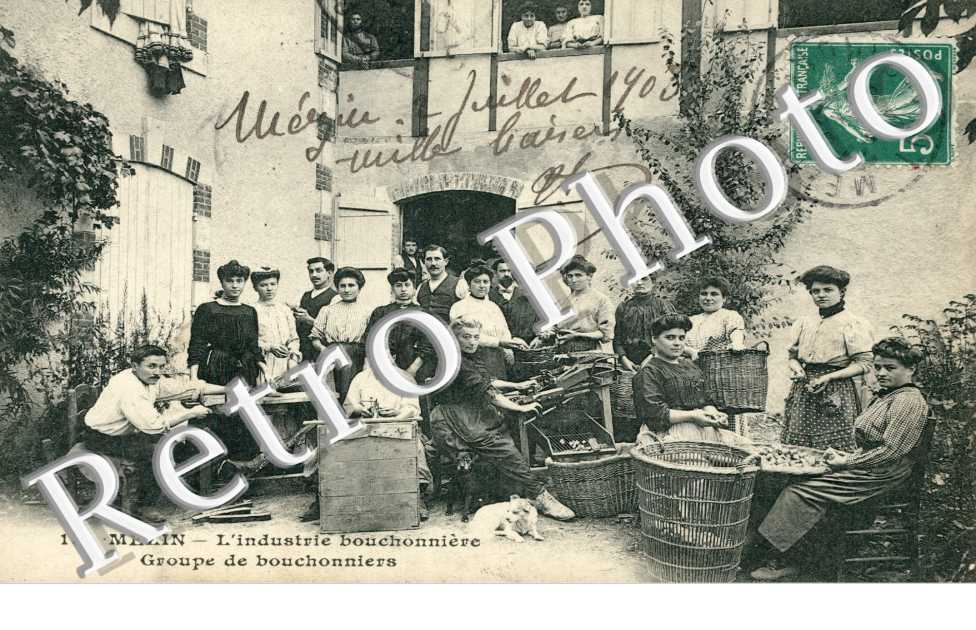 l'industrie bouchonniere Groupe de bouchonniers