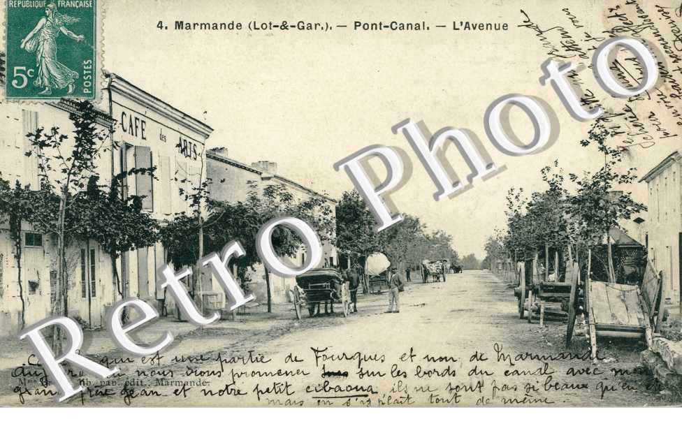 Pont Canal l'avenue
