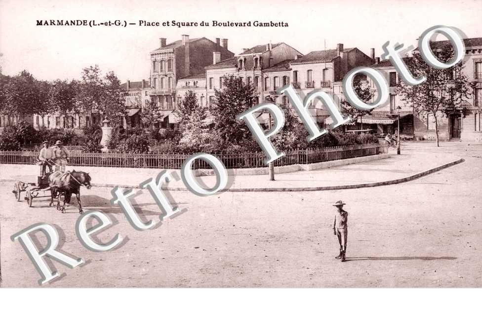 Place et Square du Boulevard Gambetta
