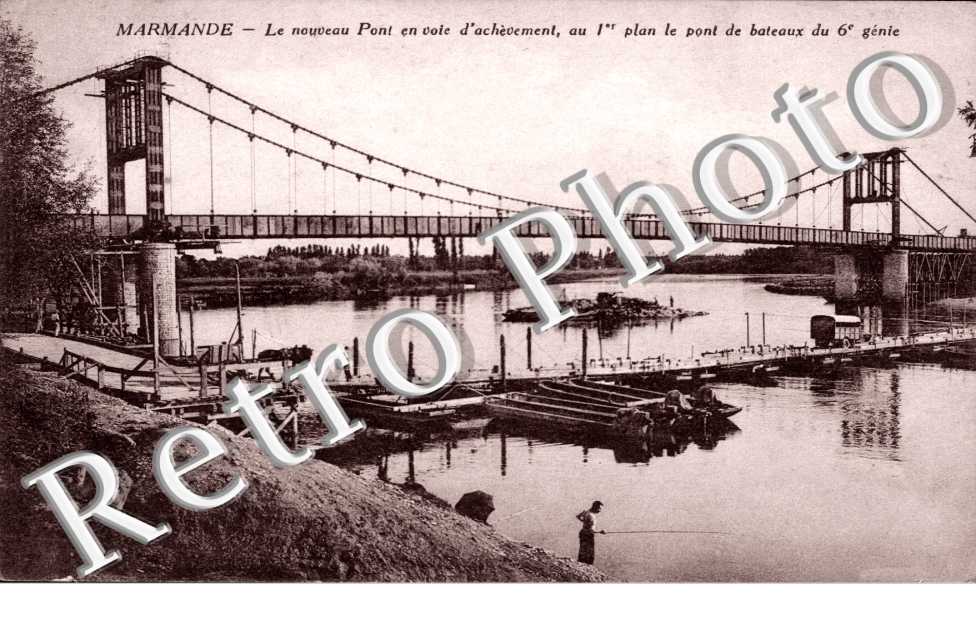 Le nouveau Pont en voie d'achevement