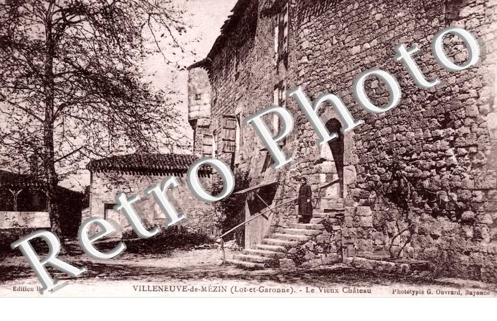Villeneuve de Mezin - Vieux chateau