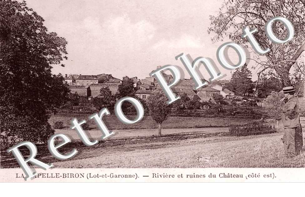 Riciere et ruines du chateau