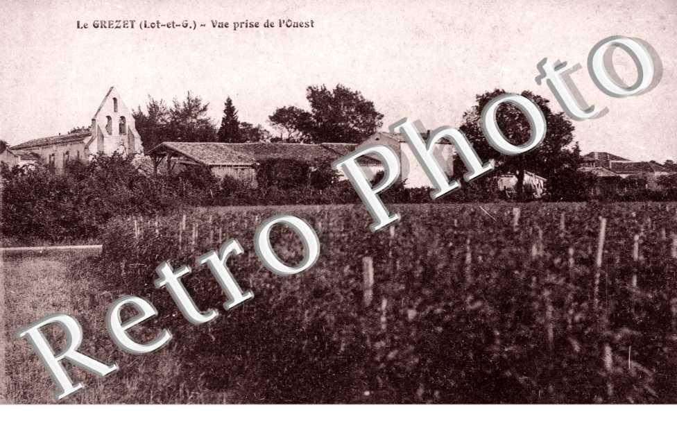 Vue prise de l'Ouest