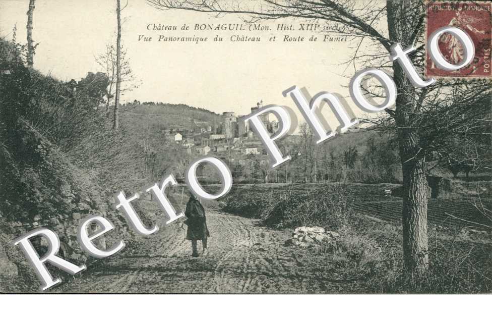Chateau de Bonaguil et Route de Fumel