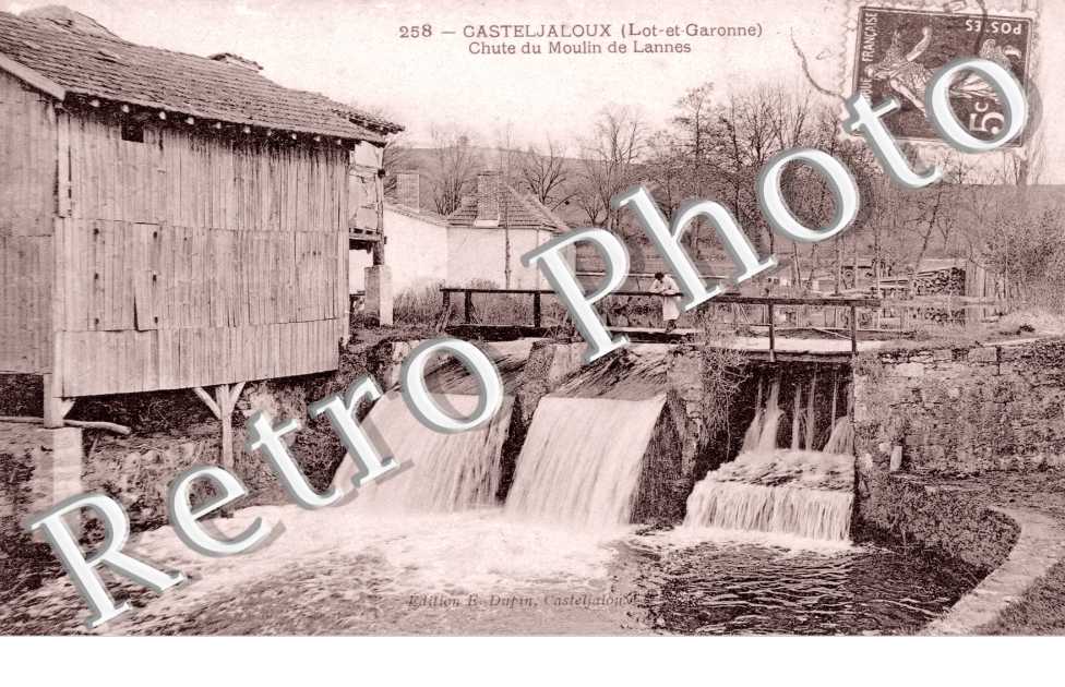 chute du moulin de Lannes