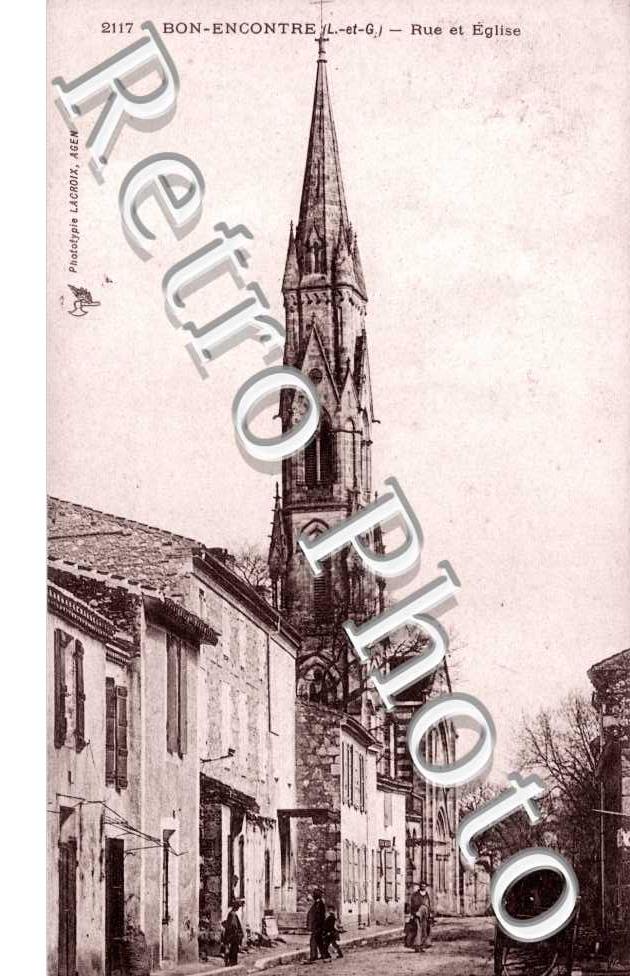 Rue et l'Eglise