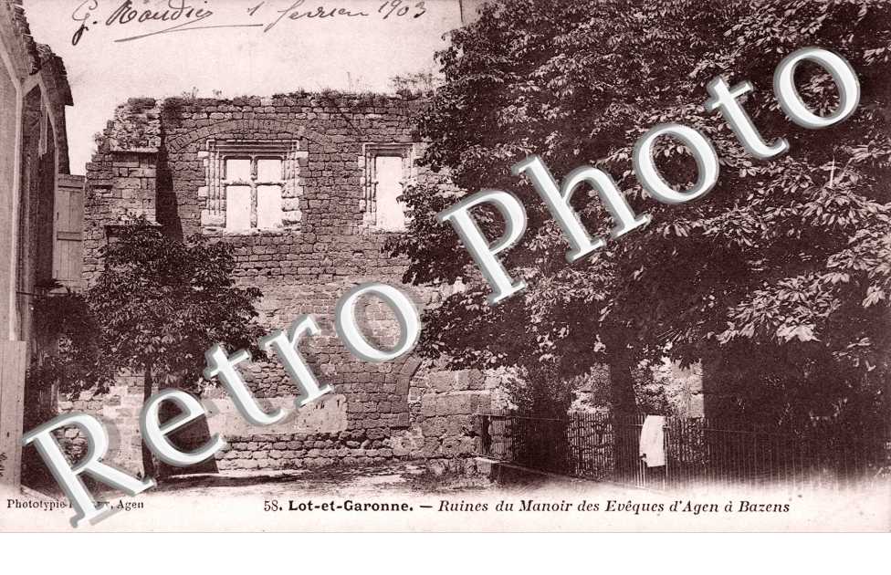 Ruines du Manoir des Eveques