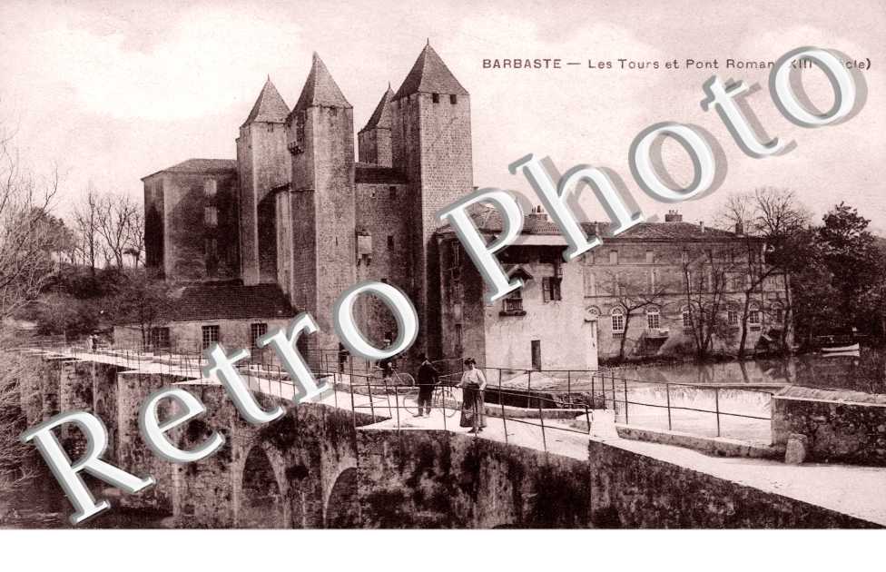 Les tours et le pont Roman