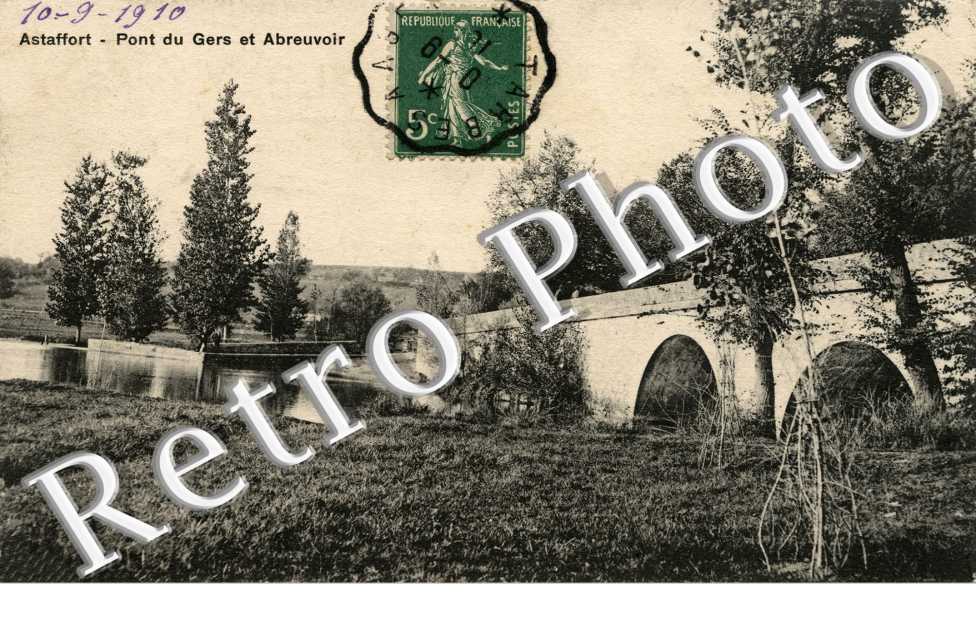 Pont du Gers et Abreuvoir