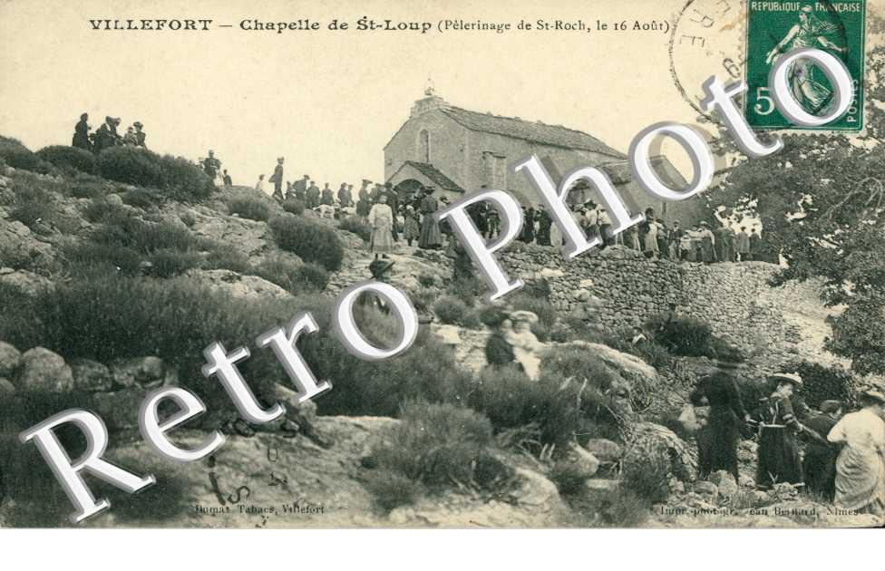 chapelle de Saint-Loup Pelerinage de Saint Roch le 16 aout