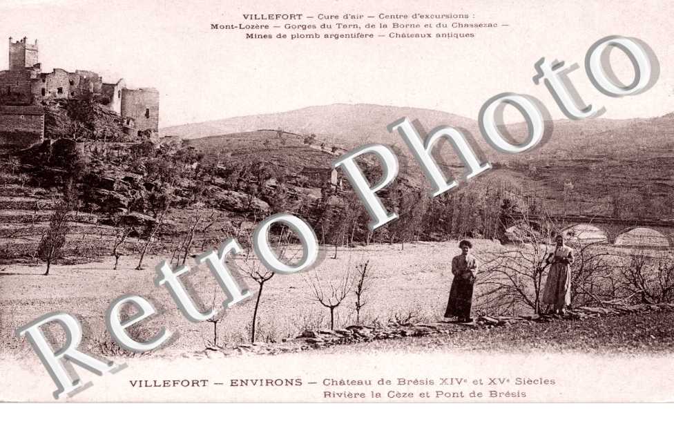 Chateau et Pont de Bresis