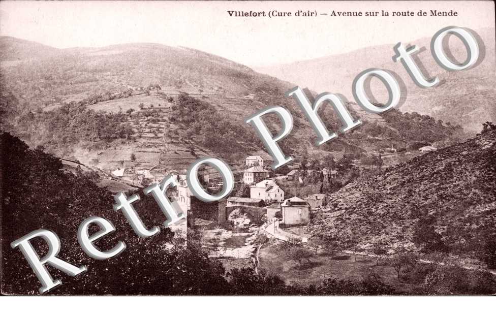 avenue sur la route de Mende