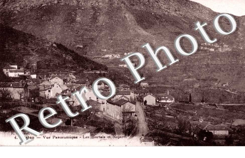 vue panoramique - les Hortals et Nojaret