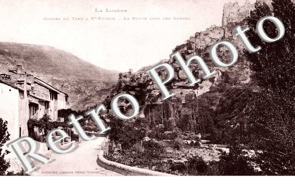 Gorges du Tarn, la Route dans les Gorges