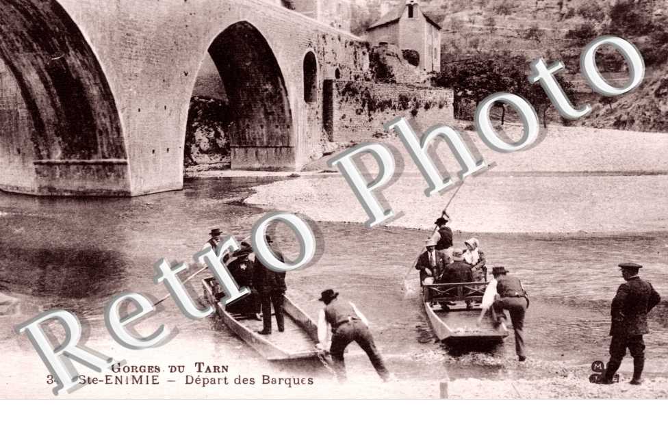 Depart des Barques, Gorges du Tarn