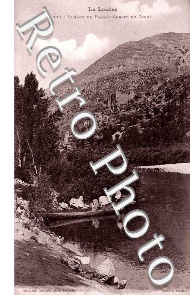Village de Prades, Gorges du Tarn