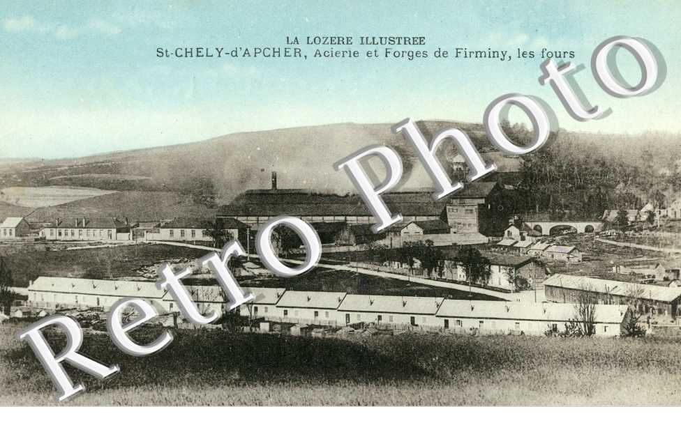 acierie et forges de Firminy, les fours