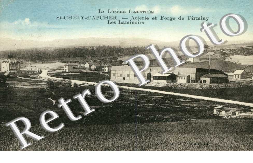 acierie et forges de Firminy, les laminoirs