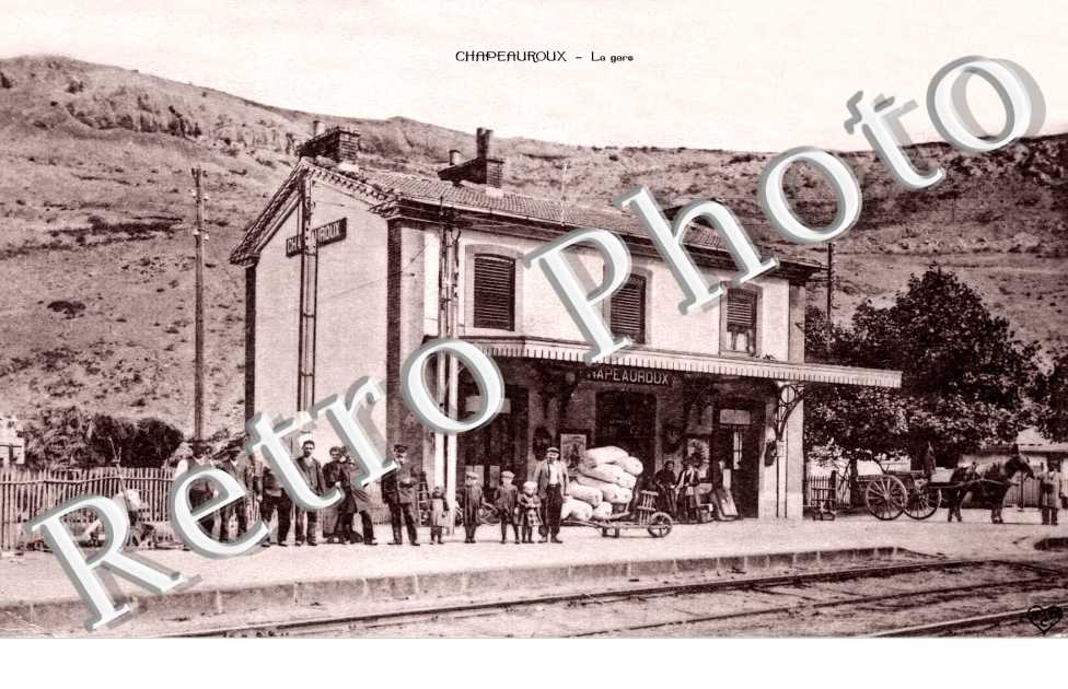 Chapeauroux - la gare