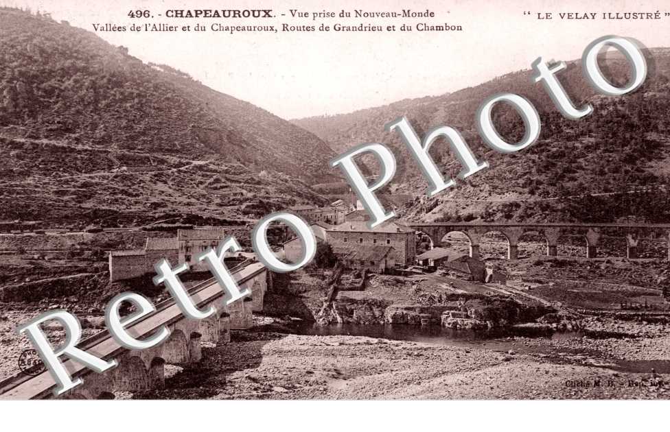 Chapeauroux vue prise du Nouveau Monde