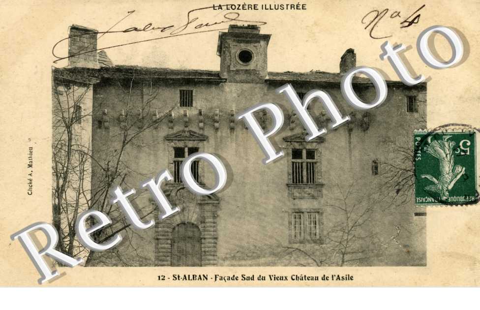 Facade du vieux chateau de l'Asile