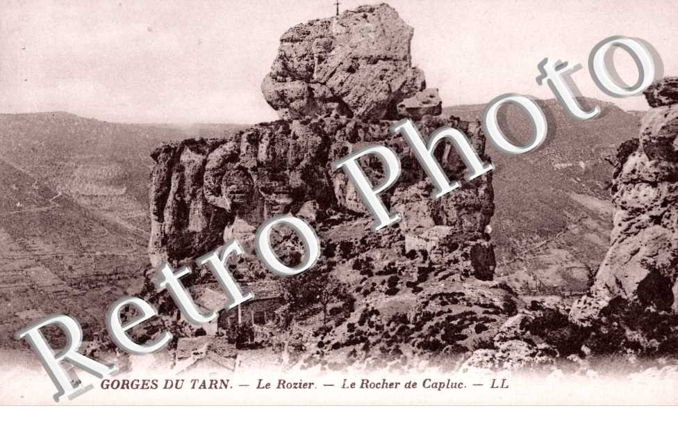 le rocher de Capluc