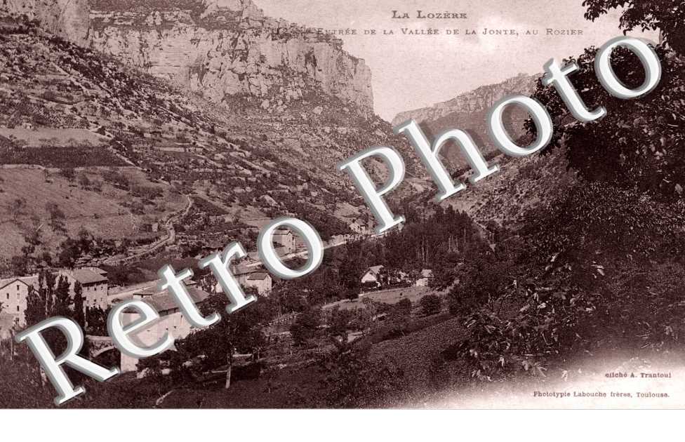 entree de la vallee de la Jonte