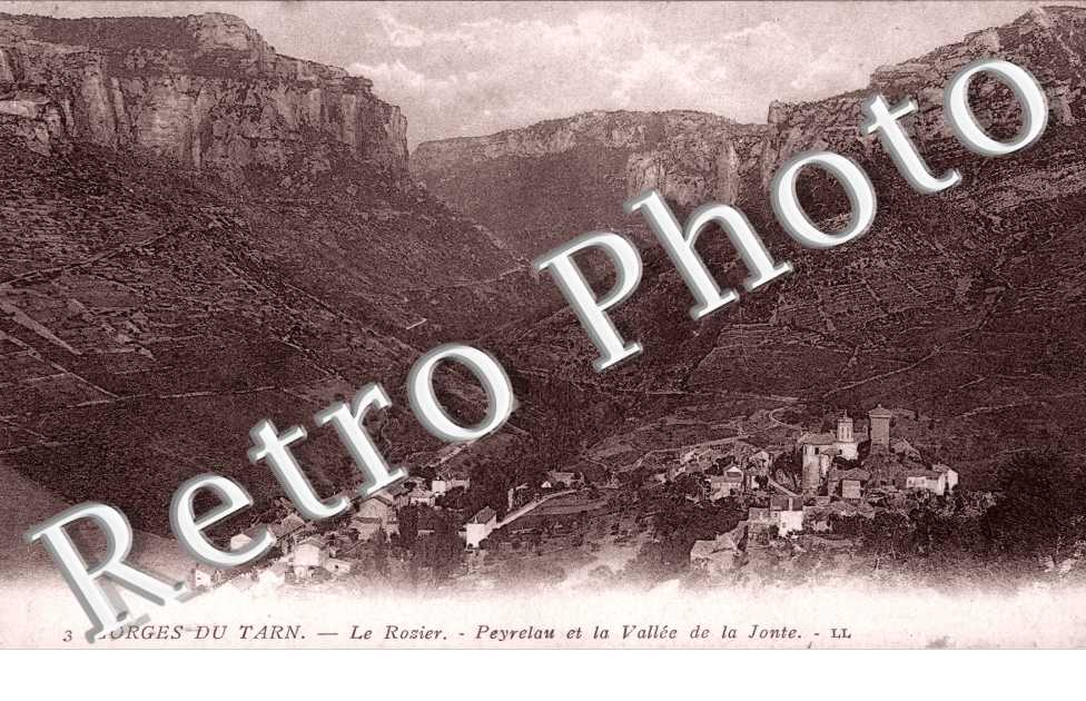 Peyrelau et la vallee de la Jonte