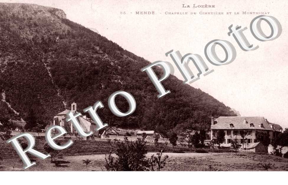 Chapelle du Cimetiere et le Montmimat