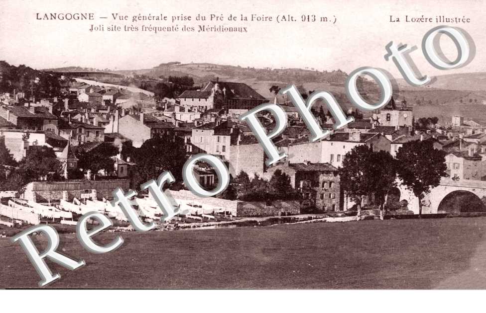 vue generale prise du Pre de la foire