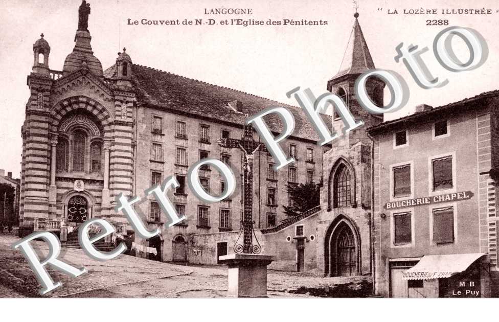 le couvent de N-D et l'eglise des Penitents