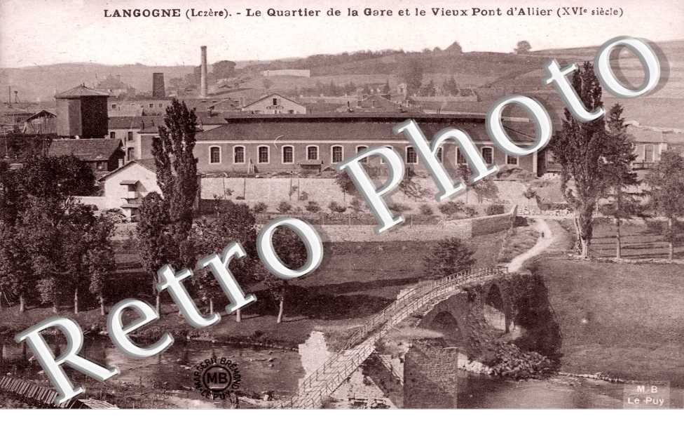 le Quartier de la Gare et le Vieux Pont d'Allier