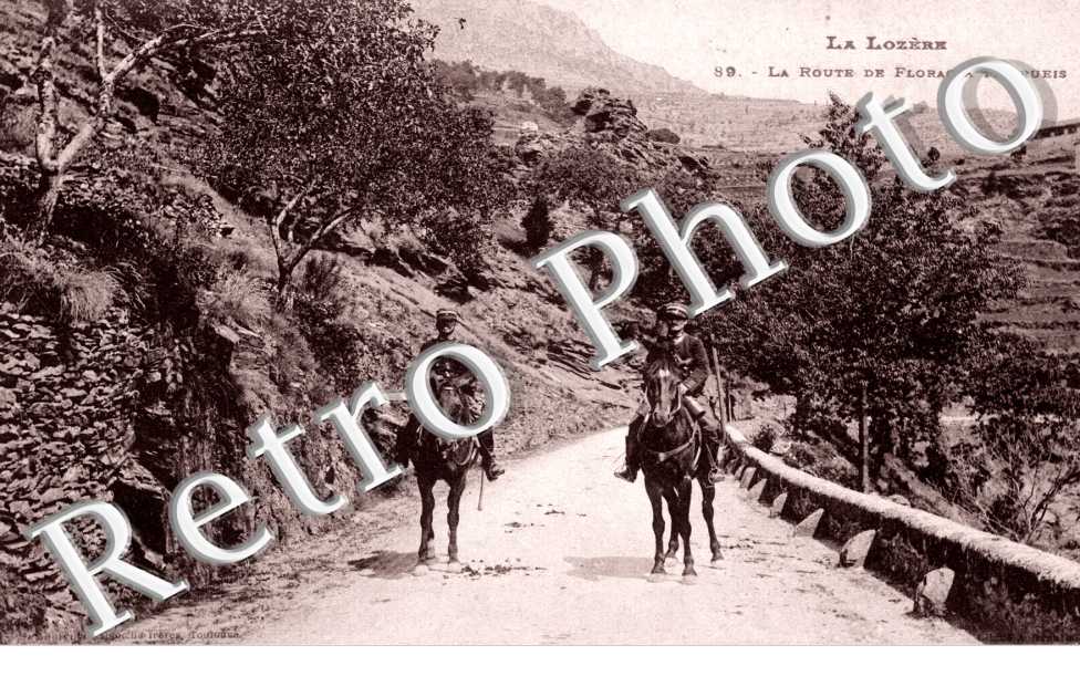 La route de Florac a Meyrueis
