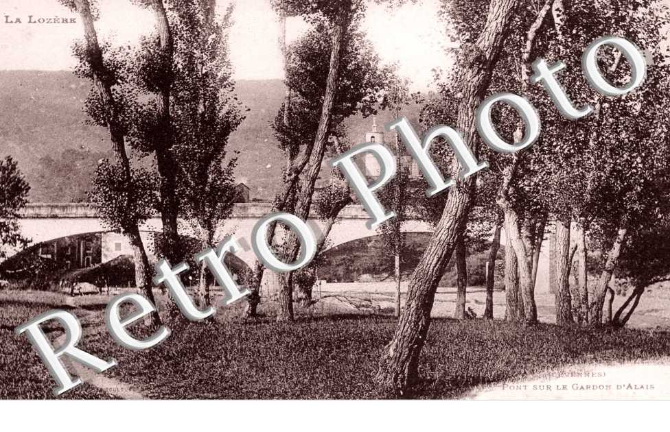 Pont sur le gardon d'Alais