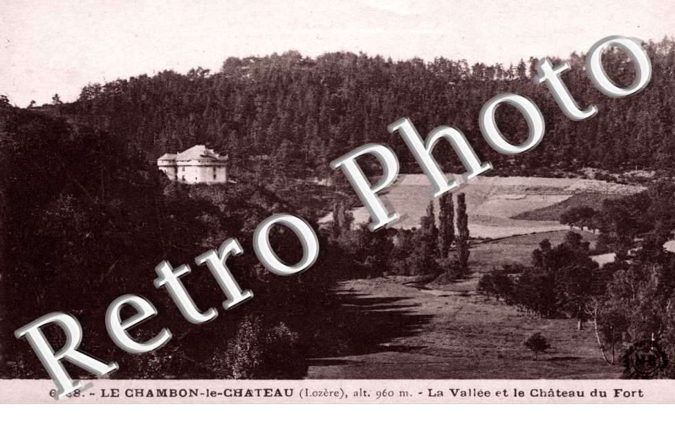Vallee et le chateau fort