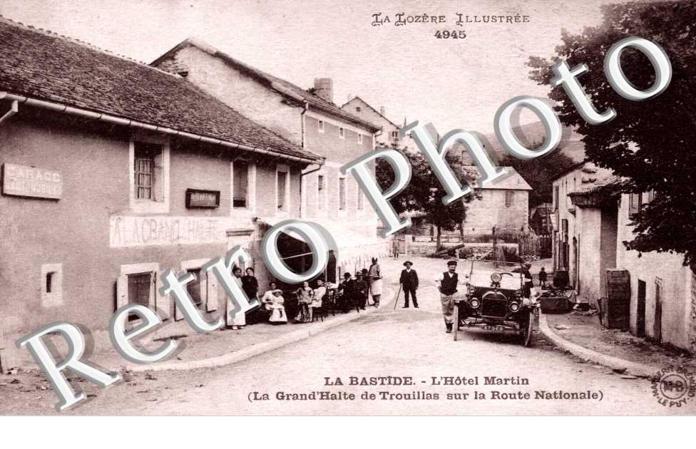 l'Hotel Martin (la Grand'Halte de Trouillas sur la Route Nationale)