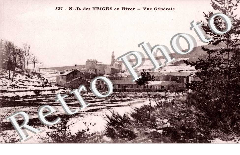 vue generale en hiver