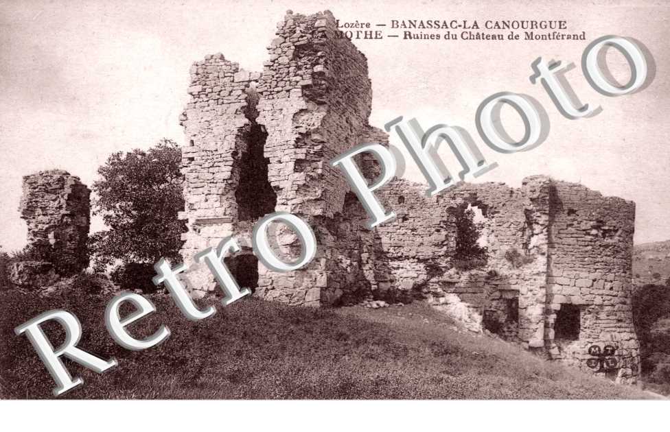 La Mothe Ruines du chateau de Montferand