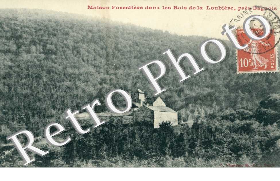 Maison forestiere dans les bois de la Loubiere