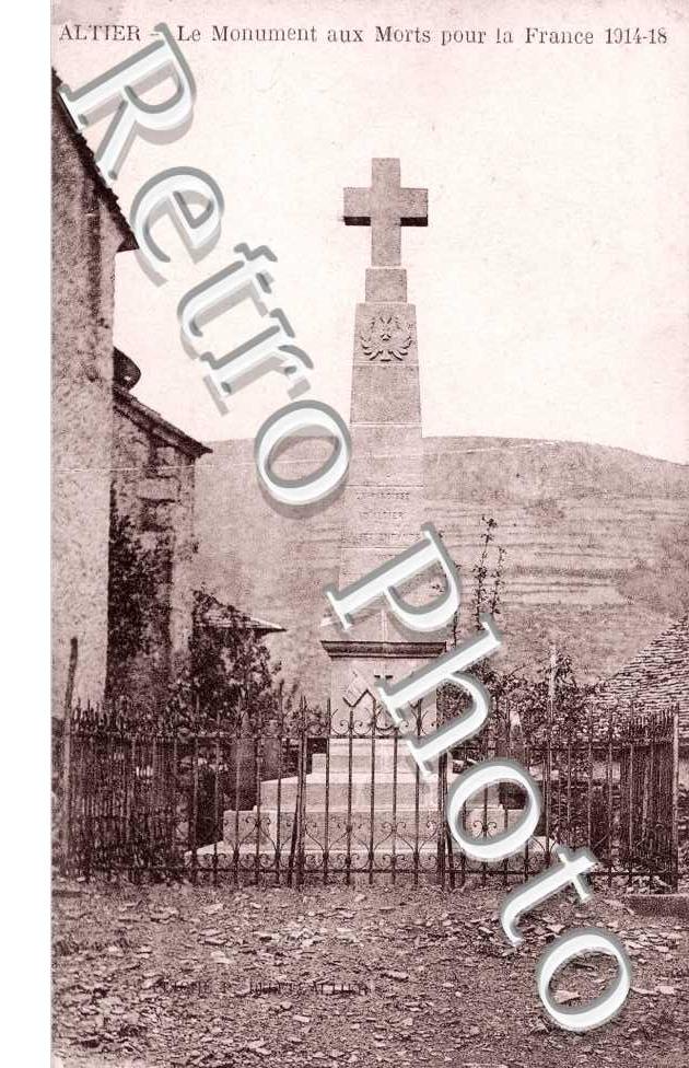le monument aux morts pour la France 1914-18