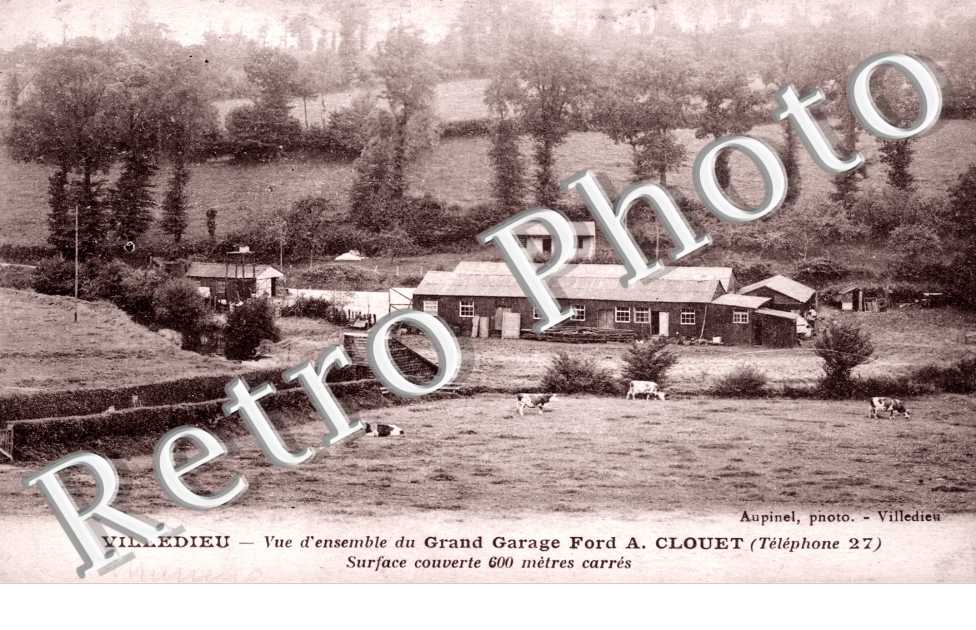 Vue du Grand Garage Ford A. Clouet
