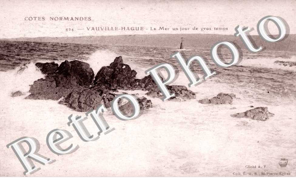 La Mer un jour de gros temps