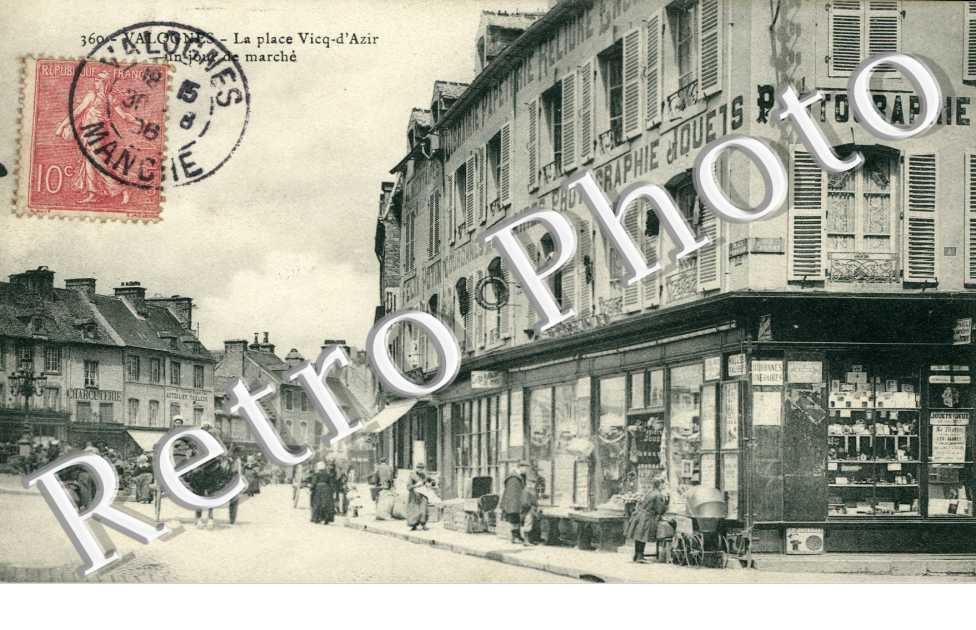 Place Vicq d'Azir un jour de Marche