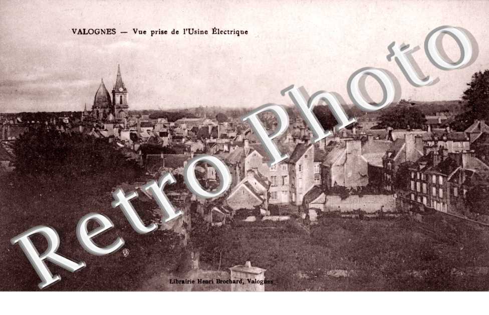 Vue prise de l'Usine Electrique
