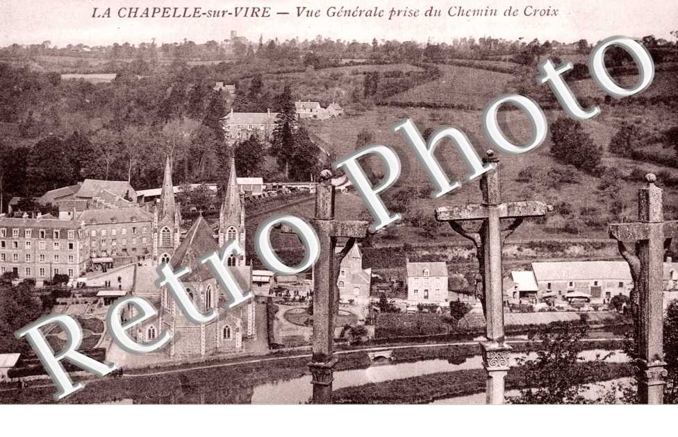 Vue generale prise du chemin de Croix