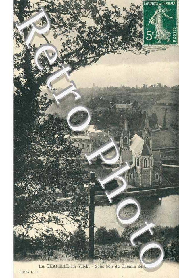 La Chapelle sur Vire, sous bois du Chemin de Croix