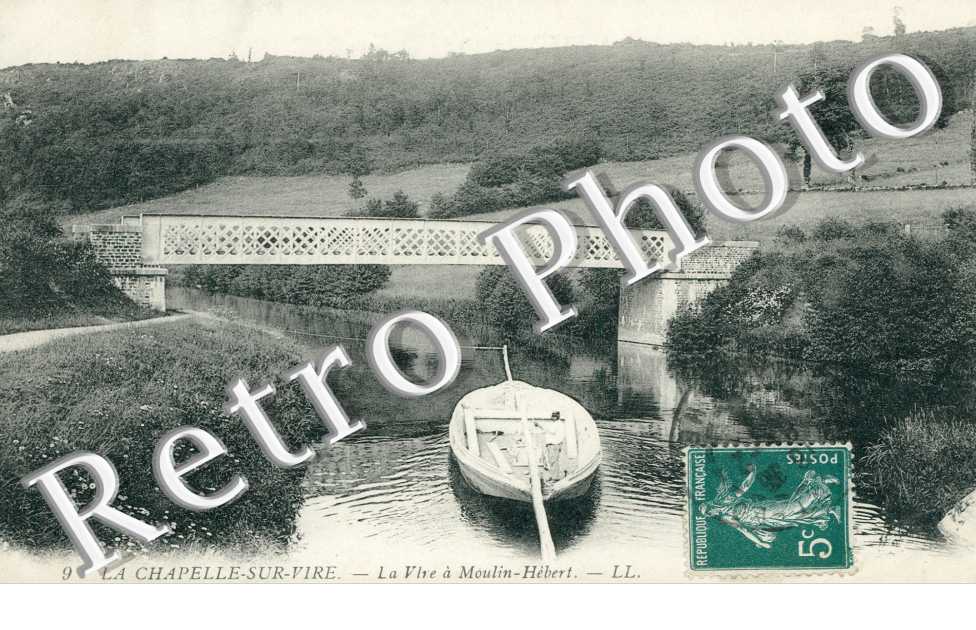 La Chapelle sur Vire, la Vire a Moulin Hebert