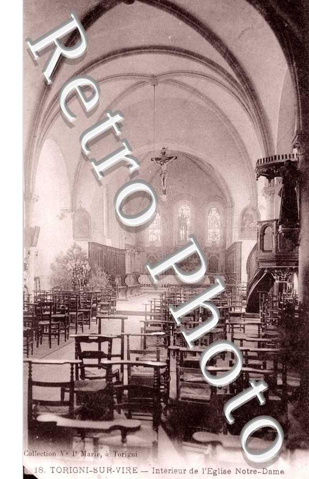 interieur de l'eglise Notre-Dame