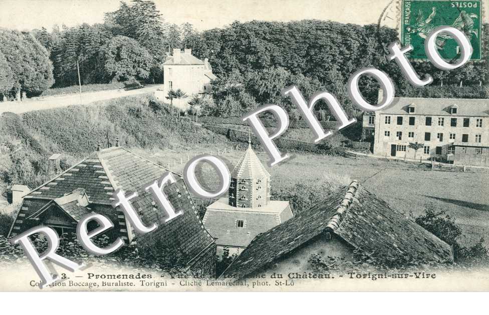 Promenades, vue prise du Chateau