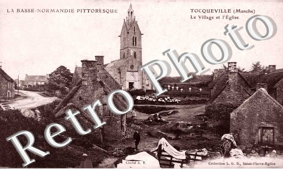 le hameau et l'eglise